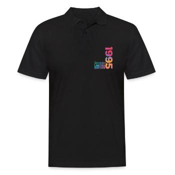 Anniversaire Décembre 1995 Né en Décembre Cadeau - Polo Homme - noir - Devant - Kai (181cm)