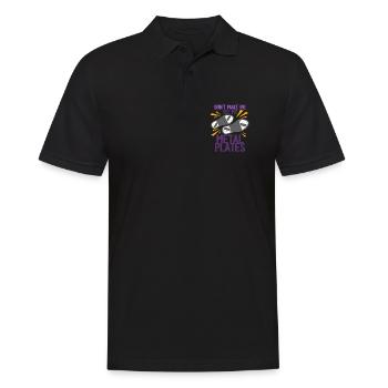 Stepptanz Stepptänzer Stepptänzerin Stepper - Männer Poloshirt - Schwarz - Vorne - Kai (181cm)