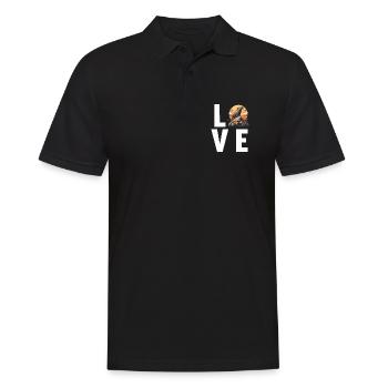 Rat Rat - Men's Polo Shirt - black - Front - Kai (181cm)