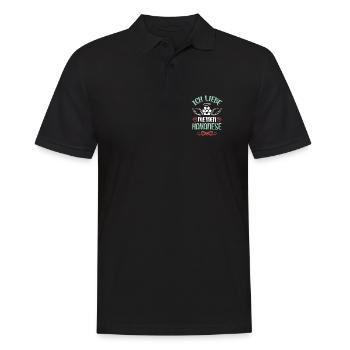 Amour havanais avec des ailes - Polo Homme - noir - Devant - Kai (181cm)