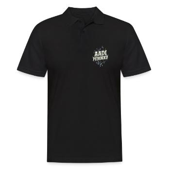 Tamil Tamilisch Sri Lanka Aadi Perukku - Männer Poloshirt - Schwarz - Vorne - Kai (181cm)