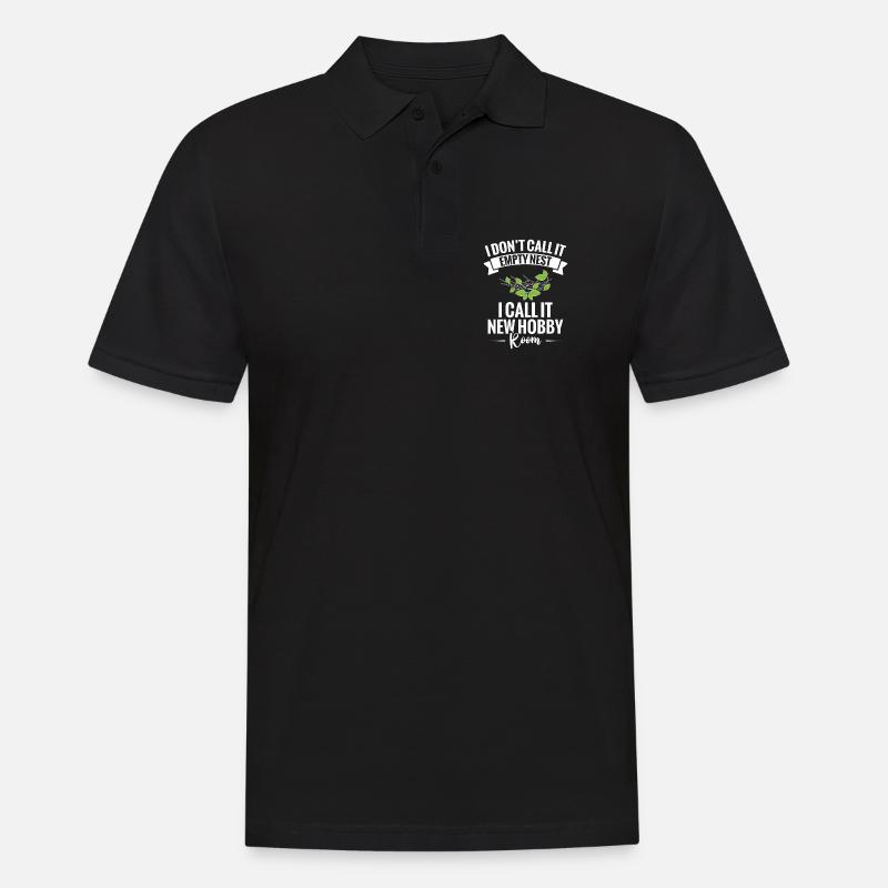 Empty-Nest-Mama von Highschool-Absolvent Empty-Nester - Männer Poloshirt - Schwarz