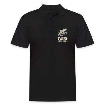 Maman Sugar Glider Amante des animaux exotiques - Polo Homme - noir - Devant - Kai (181cm)