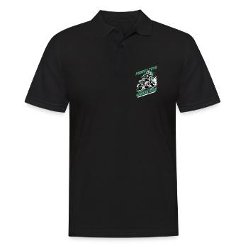 Quad ATV Garçons Hommes Quad Wheeler - Polo Homme - noir - Devant - Kai (181cm)