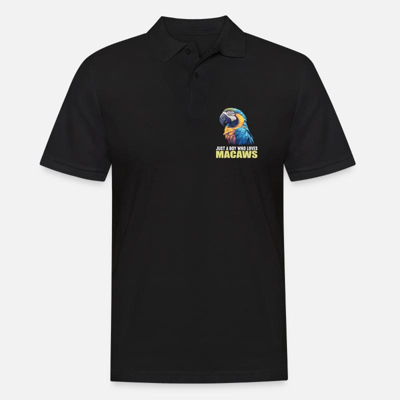 Aras Ara - Männer Poloshirt - Schwarz