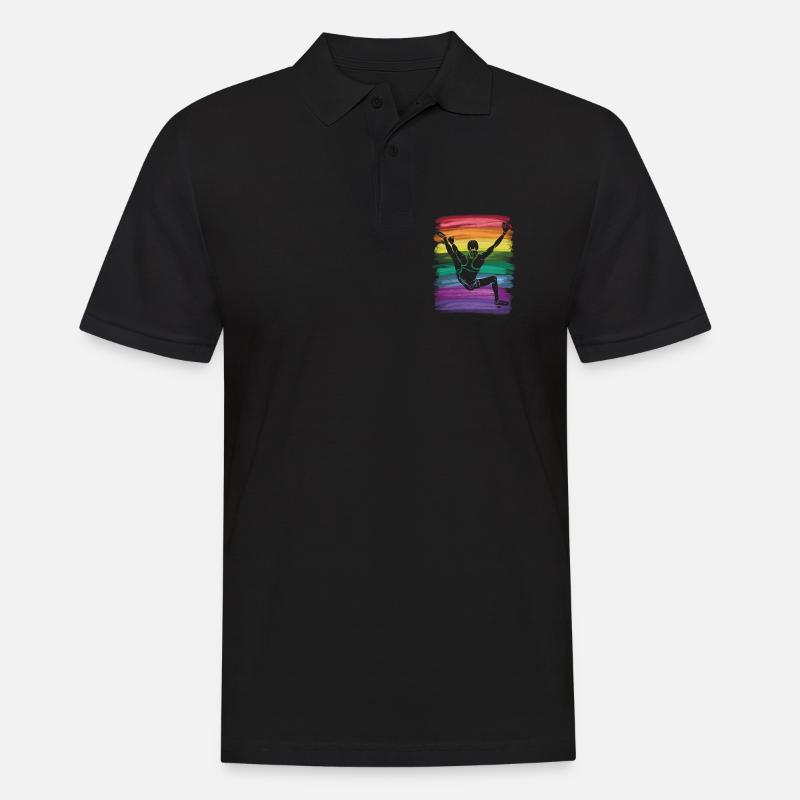 Bloc de bloc de Boulderer - Polo Homme - noir