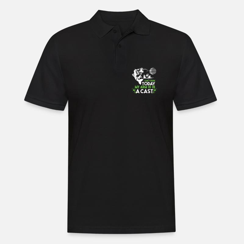 Cast Arm Shark Graphic Tee - Männer Poloshirt - Schwarz