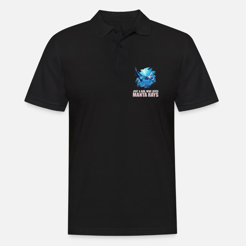 Rays Manta Rays - Men's Polo Shirt - black