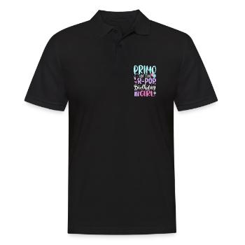 Premier de The K-Pop Birthday Girl - Polo Homme - noir - Devant - Kai (181cm)