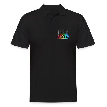 Programmers – Coding Developers & Computer Scientists - Men's Polo Shirt - black - Front - Kai (181cm)