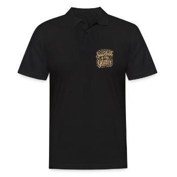 Le menuisier Sawdust est mon artisan en menuiserie - Polo Homme - noir - Devant - Kai (181cm)