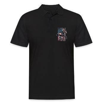 Trakehner US Trakehner - Polo Homme - noir - Devant - Kai (181cm)