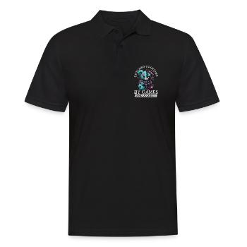Pastel Goth Soft Goth Gaming Gamer - Polo Homme - noir - Devant - Kai (181cm)