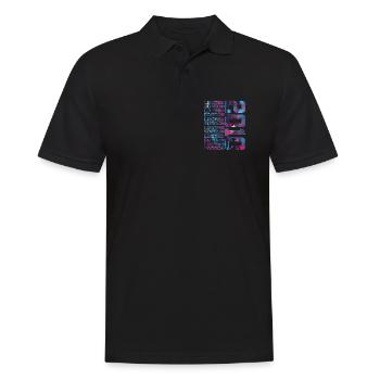 COOL 16 ANS ÉDITION LIMITÉE 2010 16E ANNIVERSAIRE - Polo Homme - noir - Devant - Kai (181cm)