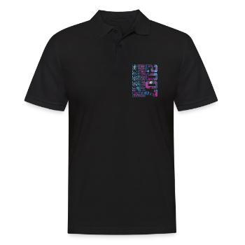 COOL 19 YEARS LIMITED EDITION 2007 19TH BIRTHDAY - Men's Polo Shirt - black - Front - Kai (181cm)