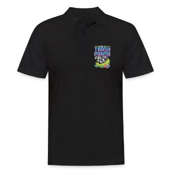 Gamer Gaming Cat Video Game - Männer Poloshirt - Schwarz - Vorne - Kai (181cm)