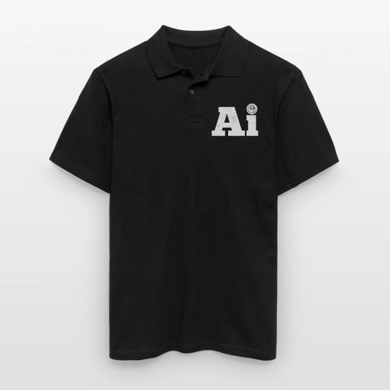 Ai Artificial Intelligence - Funny Artificial Inte Polo Homme
