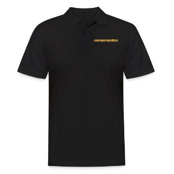 #SexyMuayThaiFighter - Muay Thai Boxing Muay Thai - Men's Polo Shirt - black - Front - Kai (181cm)