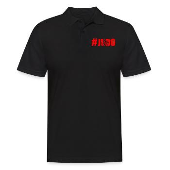#Judo Amateur de judo Combattant de judo Judo Arts martiaux Ju - Polo Homme - noir - Devant - Kai (181cm)