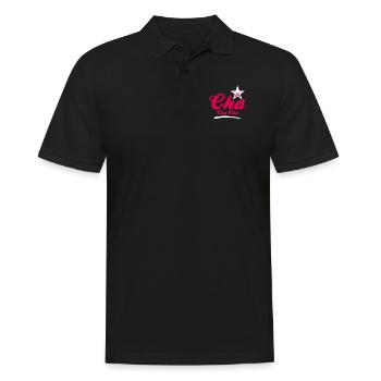 Cha Cha Cha Dance - Latino Tanz Geschenk T-Shirt - Männer Poloshirt - Schwarz - Vorne - Kai (181cm)