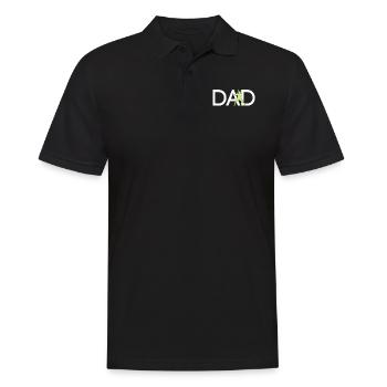 Papa de baseball - Polo Homme - noir - Devant - Kai (181cm)