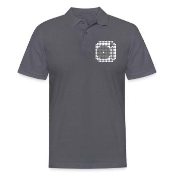 MIXER DJ DOTÉ (w) - Polo Homme - charbon - Devant - Nico (186cm)