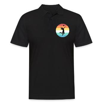 Volleyballer - Polo Homme - noir - Devant - Kai (181cm)