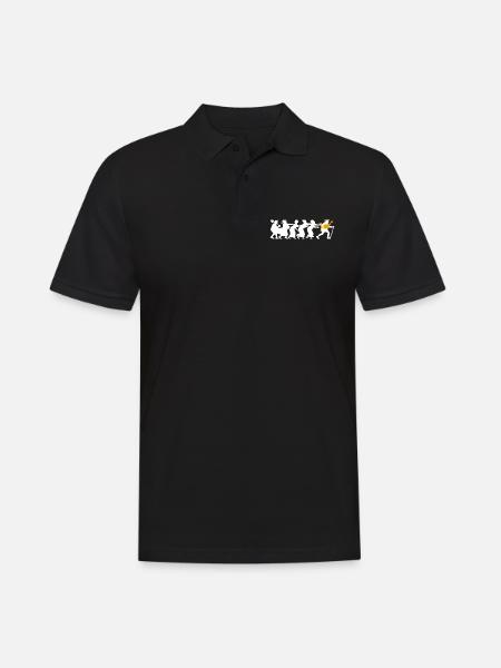 L’Oie d’Or - Polo Homme - noir