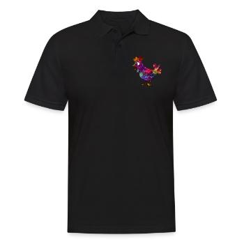 poulet - Polo Homme - noir - Devant - Kai (181cm)