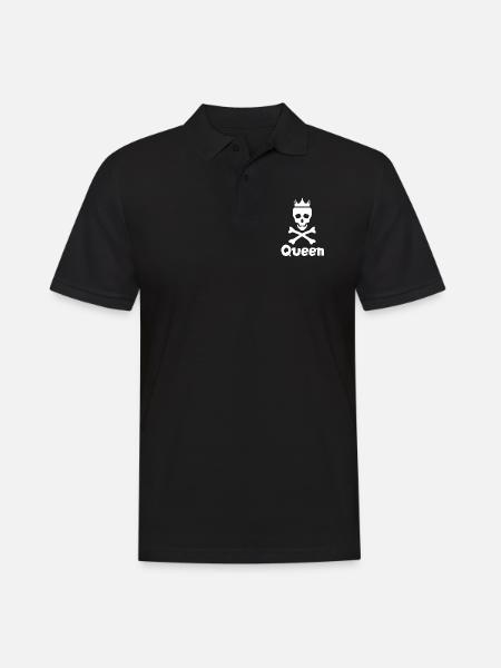 Queen - Men's Polo Shirt - black