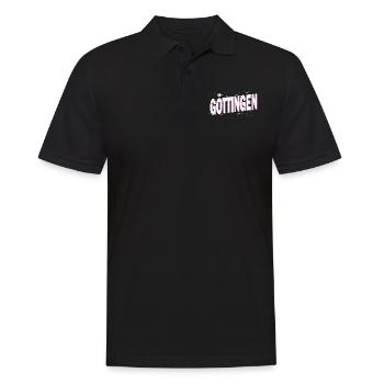 Göttingen Germany City Font Home Love - Men's Polo Shirt - black - Front - Kai (181cm)