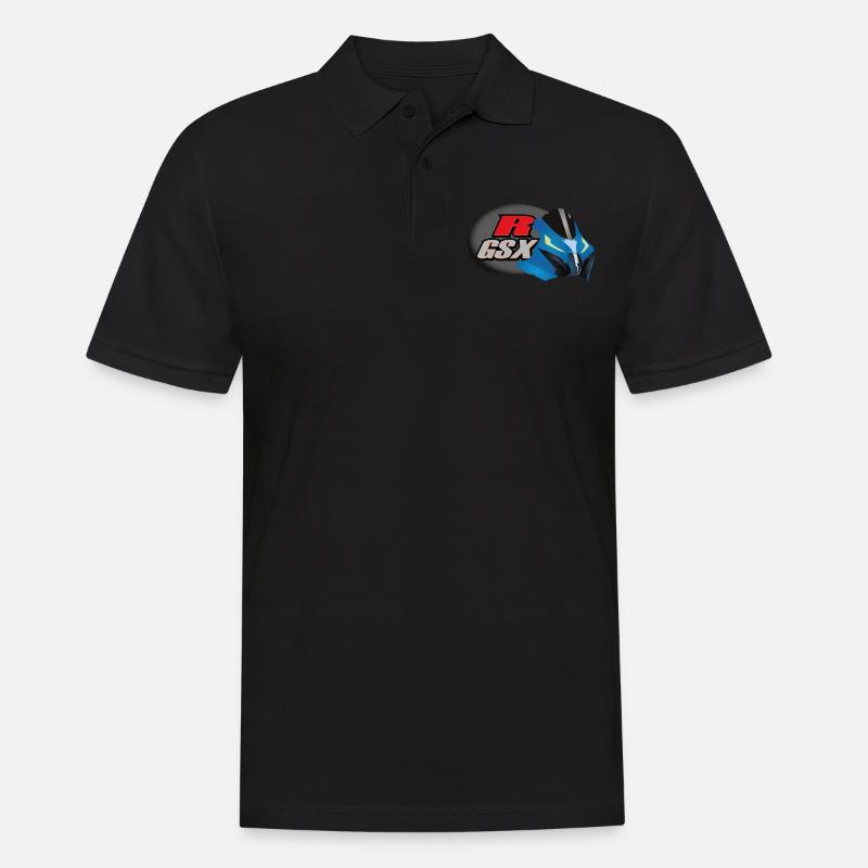 GSXR (alla) - Pikétröja herr - svart
