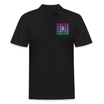 parkour - Polo Homme - noir - Devant - Kai (181cm)
