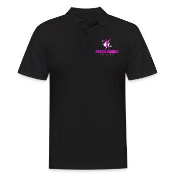 Dicton de cheerleading - Polo Homme - noir - Devant - Kai (181cm)