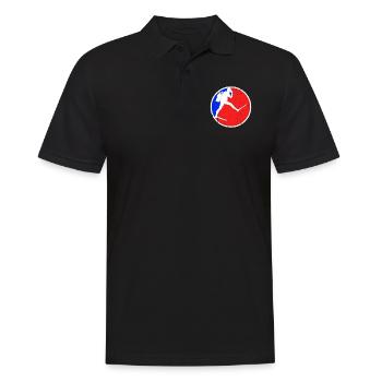 Logo de plongée - Polo Homme - noir - Devant - Kai (181cm)