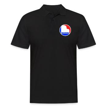 Piano Logo - Polo Homme - noir - Devant - Kai (181cm)
