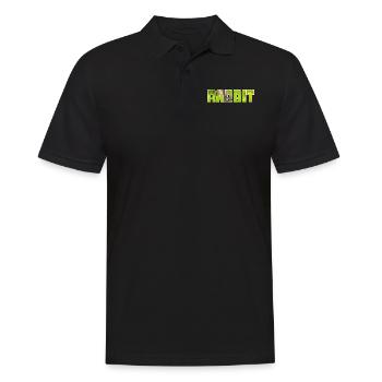 Hare - Men's Polo Shirt - black - Front - Kai (181cm)