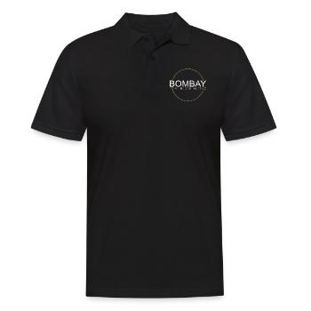 Bombay Spruch - Männer Poloshirt - Schwarz - Vorne - Kai (181cm)