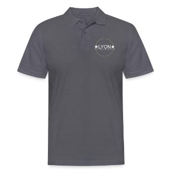 Dicton lyonnais - Polo Homme - charbon - Devant - Nico (186cm)