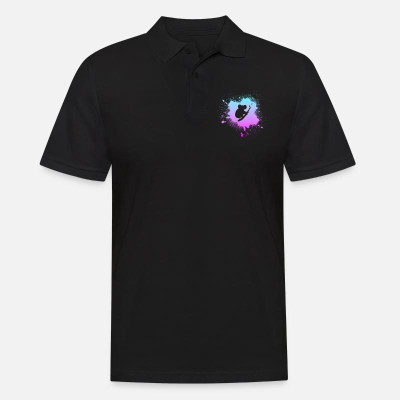Koala - Männer Poloshirt - Schwarz