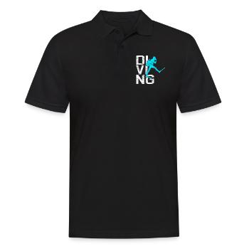Plonger - Polo Homme - noir - Devant - Kai (181cm)