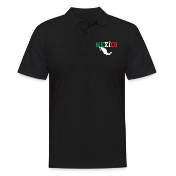 Mexique - Polo Homme - noir - Devant - Kai (181cm)