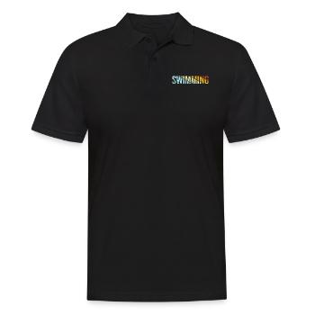 Natation Rétro - Polo Homme - noir - Devant - Kai (181cm)