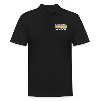 Original 2005 - Polo Homme - noir - Devant - Kai (181cm)