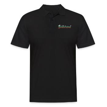 Goldstrand Bulgarien - Männer Poloshirt - Schwarz - Vorne - Kai (181cm)