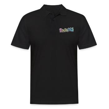 Braunschweig Deutschland Graffiti Spray Sprayer - Männer Poloshirt - Schwarz - Vorne - Kai (181cm)