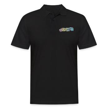 Chemnitz Germany City Graffiti Spray Sprayer - Men's Polo Shirt - black - Front - Kai (181cm)