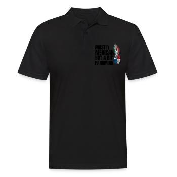 Anime & Skizzieren Mädchen Anime Skizzieren Gesche - Männer Poloshirt - Schwarz - Vorne - Kai (181cm)