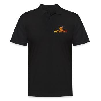 Drummer - Polo Homme - noir - Devant - Kai (181cm)