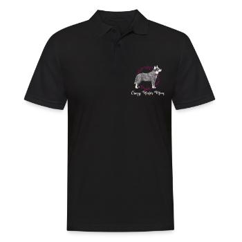 Heeler Mom Australian Cattle Dog Chien cadeau - Polo Homme - noir - Devant - Kai (181cm)